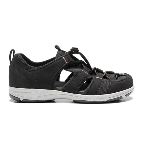 New Feet sporty damesandal - Sort
