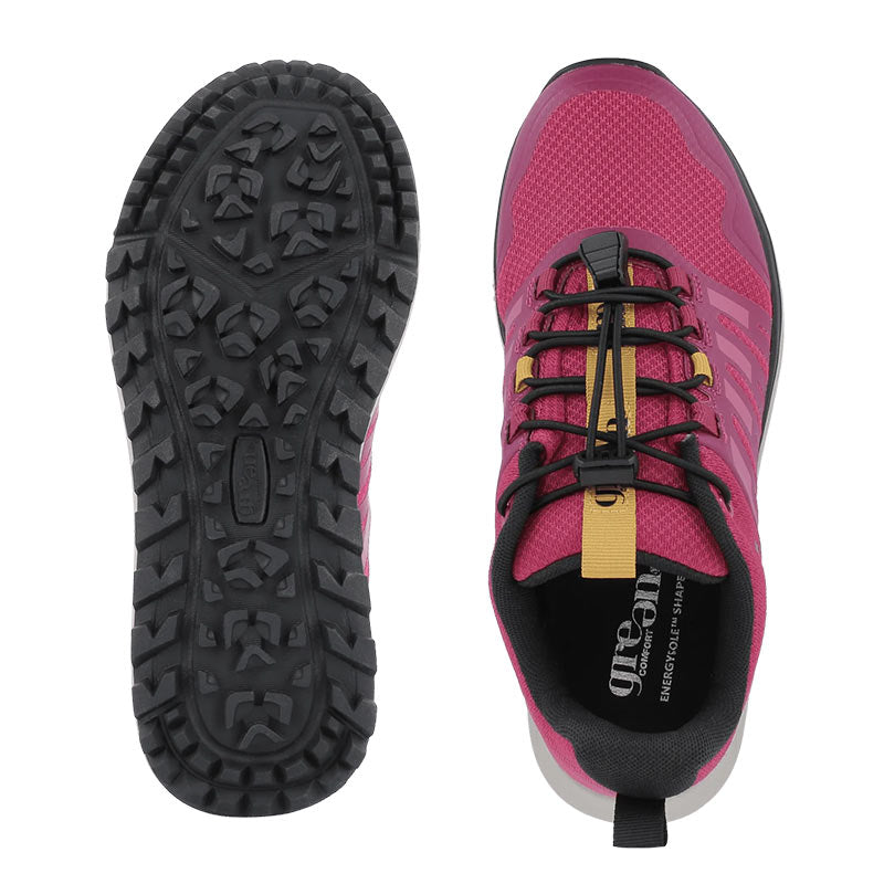 Outdoor Damen-Sneaker, Pink, Green Comfort