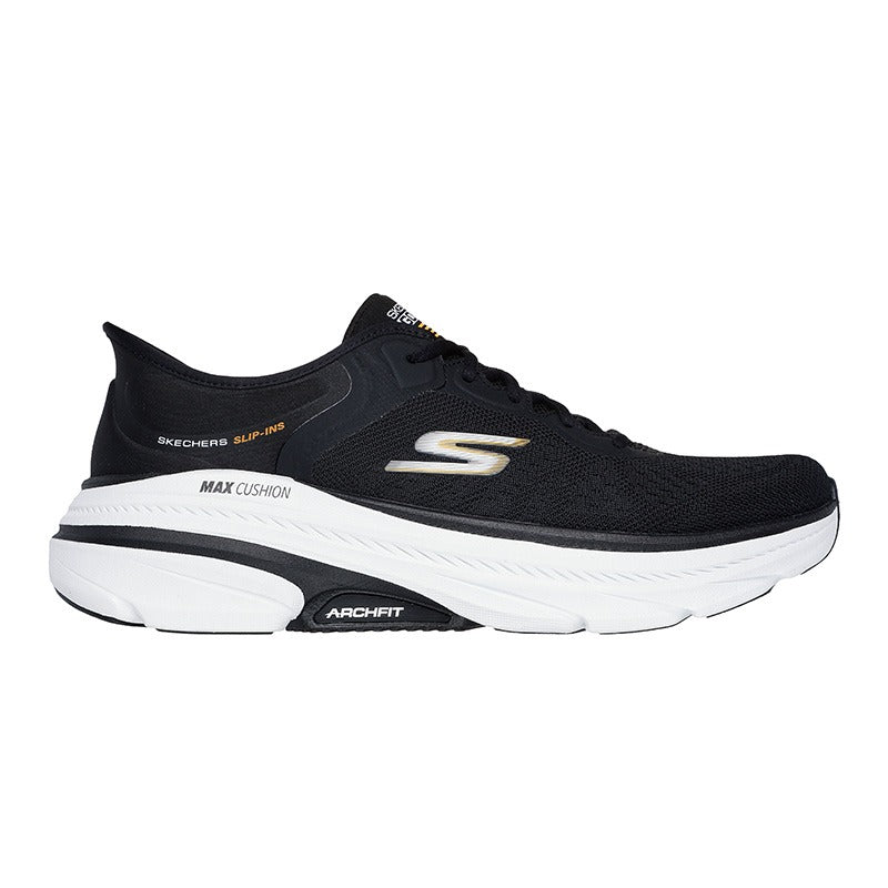 Skechers slip-in herresneaker - Sort/hvid