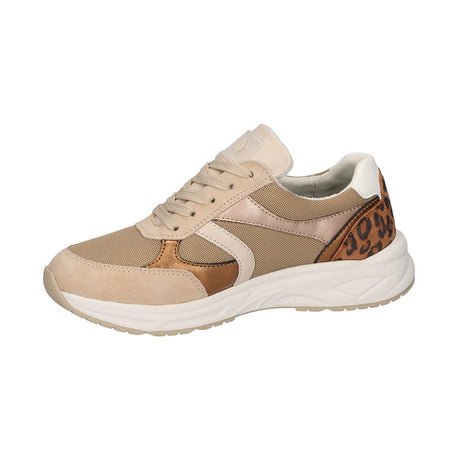 Damen-Sneaker, Beige/Leopard, Waldläufer