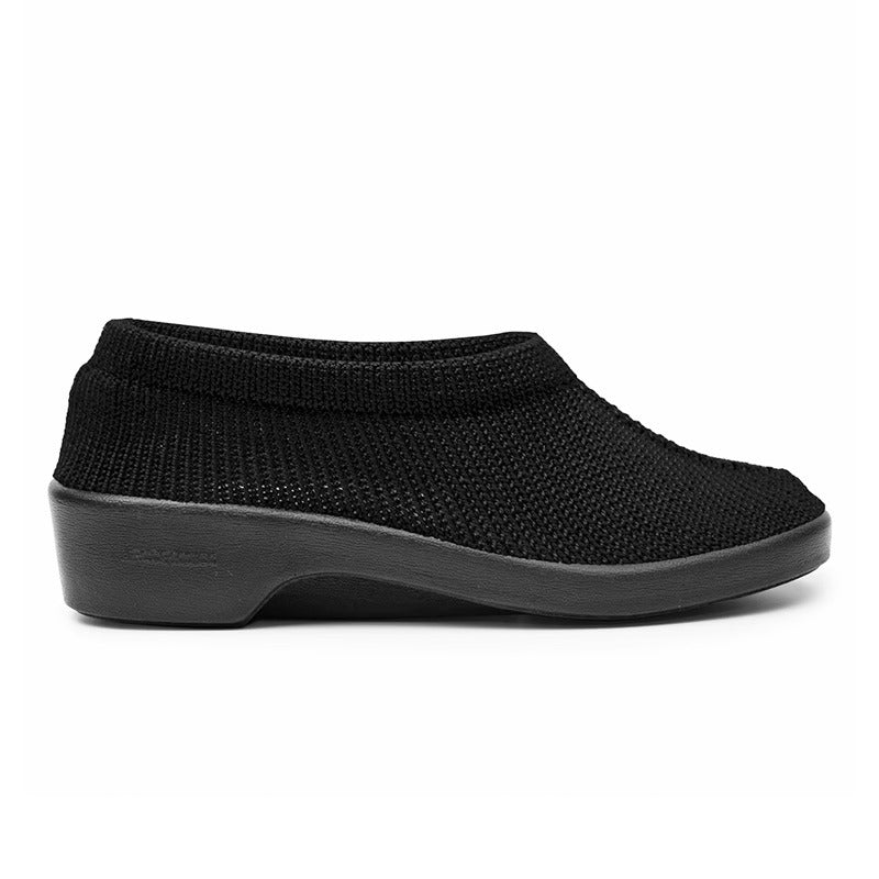 Arcopedico Damenschuhe aus Strick, Schwarz