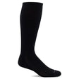 Støttestrømpe til herrer - Featherweight Black - Seniorshop