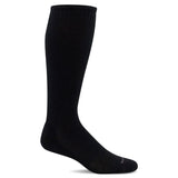Støttestrømpe til herrer - Featherweight Black - Seniorshop