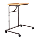 Stuhl-/Bett-Tisch mit Rollen, Breites Gestell