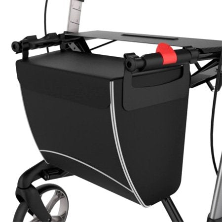 Vandafvisende taske med magnetlås til rollator