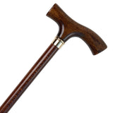 Stock, Holzstock mit Zierkappe