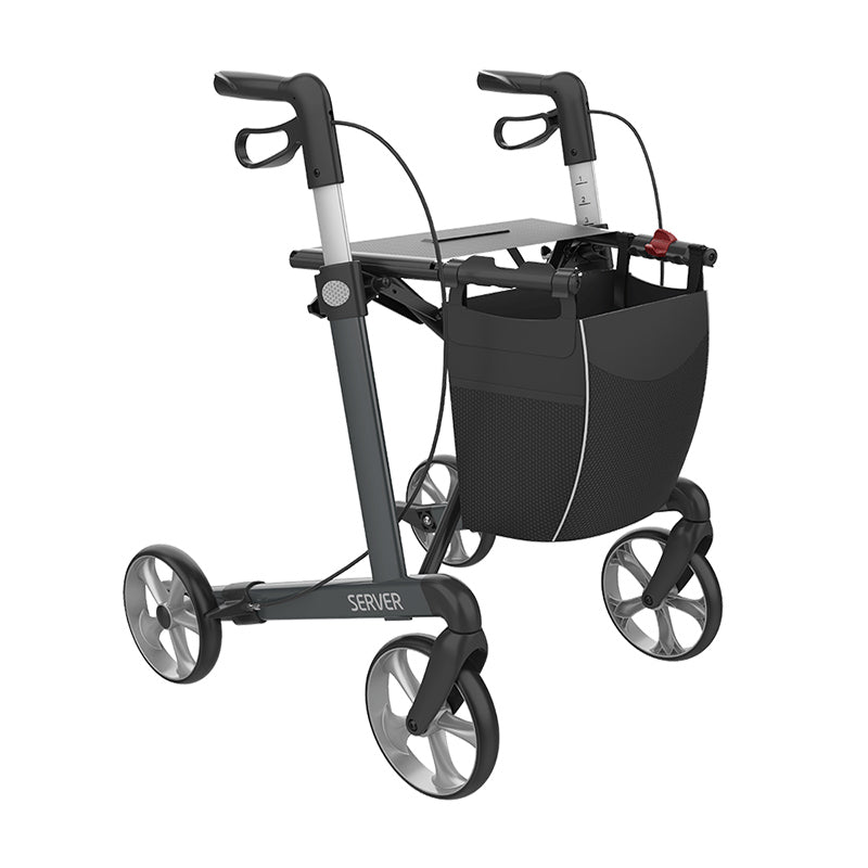 Server rollator - Antracitgrå