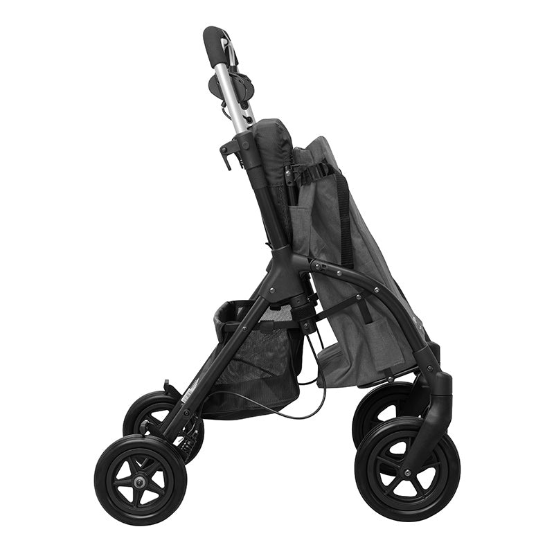 R05 Einkaufstrolley mit Sitz, Grau