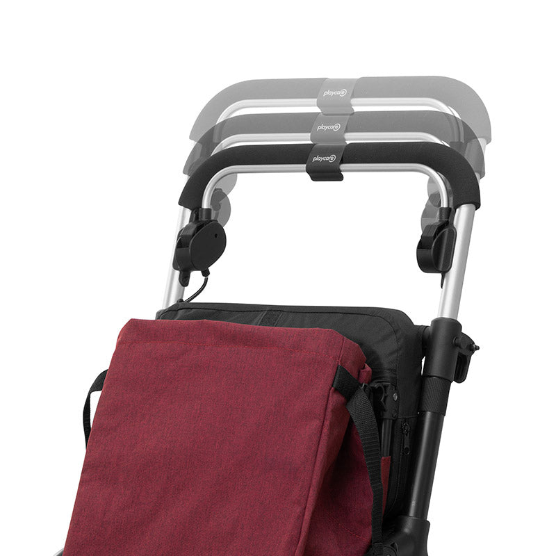 R05 Einkaufstrolley mit Sitz, Grau