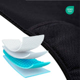 Inkontinens boxershorts i mikrofiber - Sort - Seniorshop