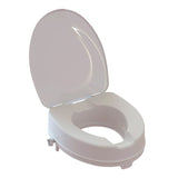Toiletforhøjer med låg, 10 cm