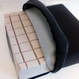 Velourbetræk til siddepude - 43x43x10 cm