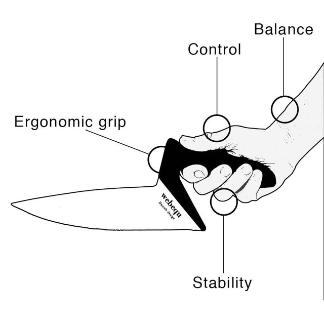 Ergonomisk brødkniv