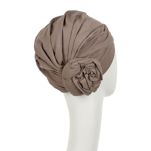Zuri Turban aus weicher Baumwolle