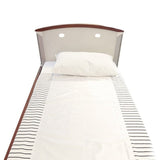 Glidelagen med satin - 100x220 cm - Seniorshop